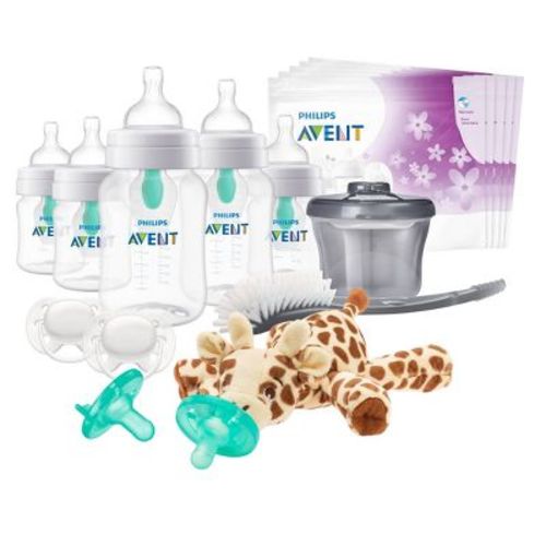 Philips Avent Anti-colic Baby Bottle With Airfree Vent Essentials Gift Set - 19pc