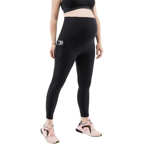 Fabletics Women's PureLuxe High-Waisted Maternity 7/8 Legging, Workout, Yoga, Light Compression, Buttery Soft