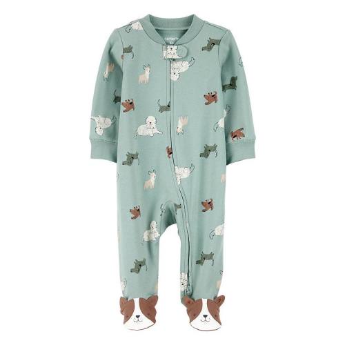 Baby Boy Carter's Dog Print 2-Way Sleep & Play Pajamas
