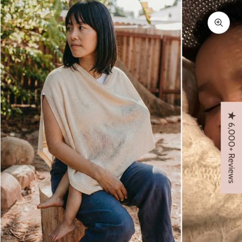 The Natural Cocoon™ Breathable Nursing Cover