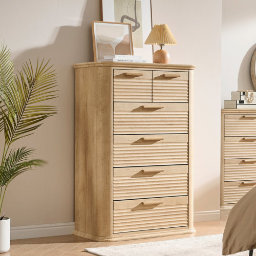 Wrought Studio™ 6 Drawers Dresser for Bedroom | Wayfair