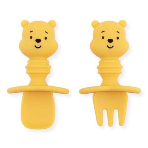 Bumkins Silicone Chewtensil - Light Orange