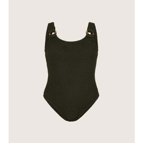 Baby Domino Swim - Metallic Khaki