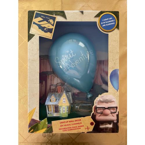 Disney Parks Pixar Up Adventure Awaits Light Up Wall Decor Art | Mercari