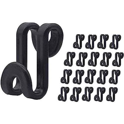 50 Pieces Clothes Hanger Connector Set, Connecting Hangers, Waterfall Mini Clothes  Hanger Connector Hooks for Hangers, Closets, Space Saving(White)