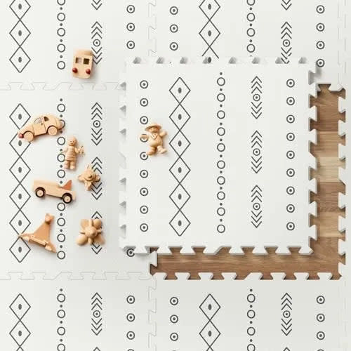 Baby Foam Play Mat, PIGLOG 72x48 Baby Crawling Mat