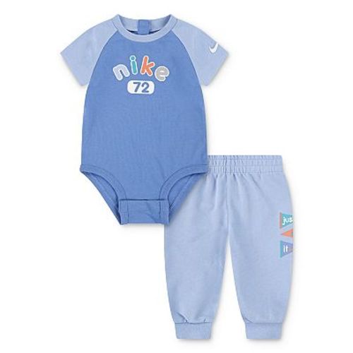 Baby Boys Nike Short Sleeve Bodysuit & Pants 2-Piece Set