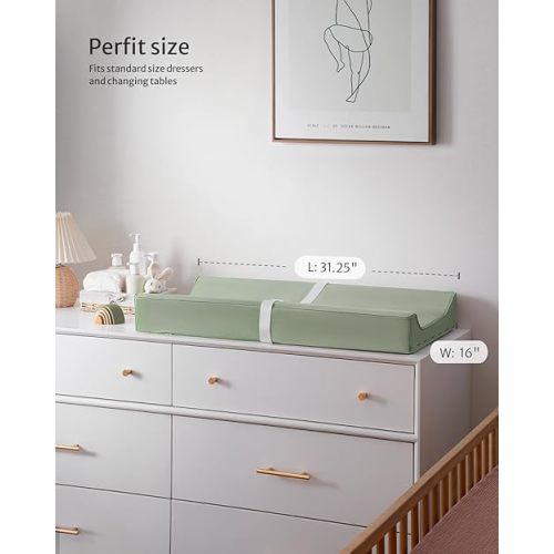 Blissful Diary Vegan Leather Baby Changing Pad