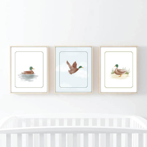 Little Duckling Bundled Digital Nursery Wall Art
