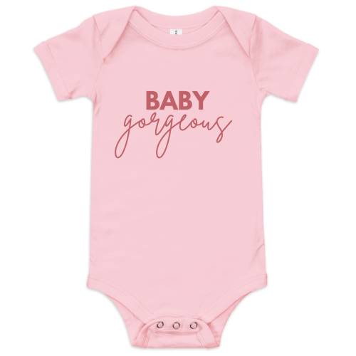 Baby Gorgeous Baby Bodysuit | Short Sleeve Onesie | RHOSLC