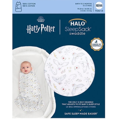 Harry Potter Messenger Cotton Swaddle - Newborn | HALO