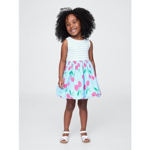Baby & Toddler Mixed Media Bubble Dress