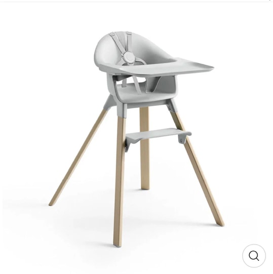 Clikk™ High Chair: Your Ultimate Travel High Chair for On-the-Go Dining | Stokke® Online Shop- Grey