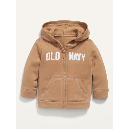 Unisex Logo Zip-Front Hoodie for Baby