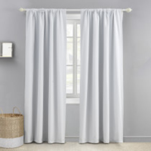 Levtex Baby Blackout Drape Panel - White, 52x84