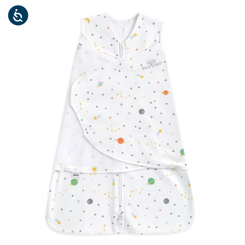 Space Print Cotton Swaddle - Newborn | HALO