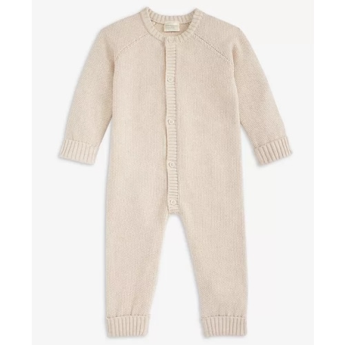 Baby Cotton Long-Sleeve Sweater Romper, Created for Macy's