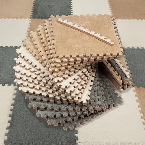 Carpet Squares Puzzle Mat
