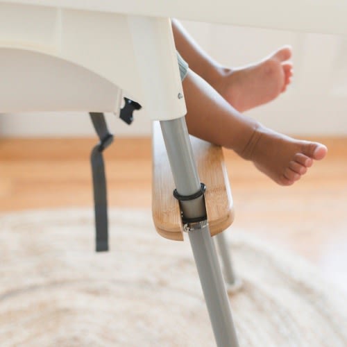 Bamboo Footrest for IKEA Antilop High Chair: Adjustable Comfort