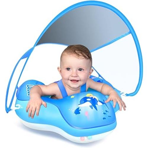 LAYCOL Baby Swim Ring Baby Swimming Ring Swimming Ring with Removable Floating Ball New Upgrade Baby Swim Ring from 3 to 36 Months