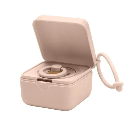 Bibs Pacifier Box - Blush | Baby Bunting AU