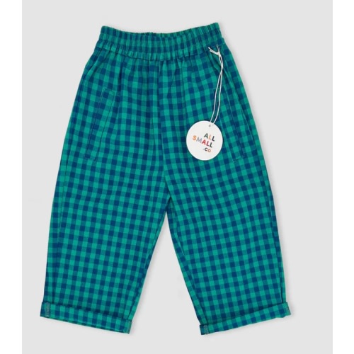Blue Plaid Pants | All Small Co – All Small Co.