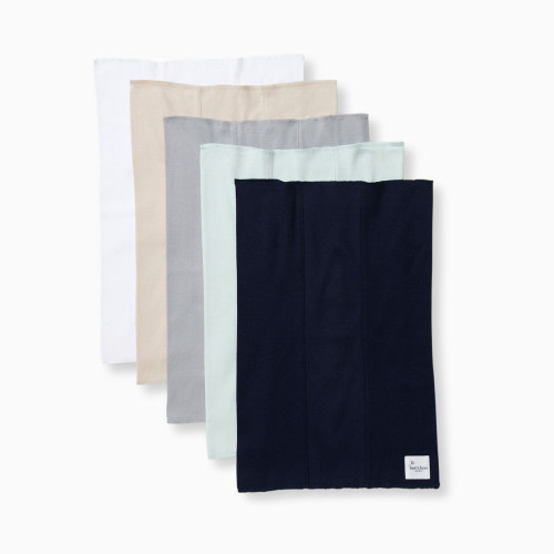 Burt's Bees Baby Organic Burp Cloth (5 Pack) - Midnight Blue