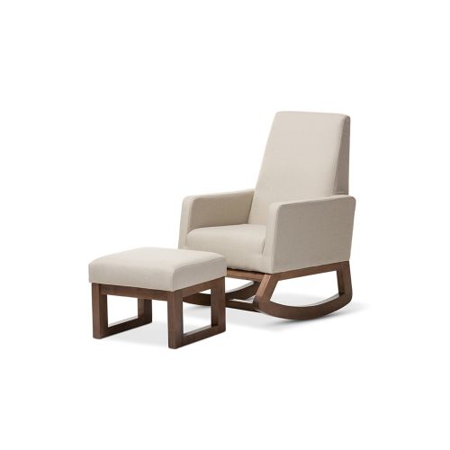 Yashiya Chair and Ottoman Set