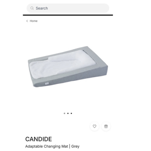 Adaptable Changing Mat | Grey