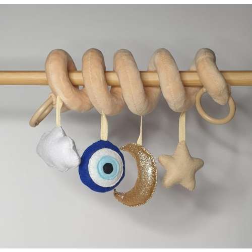 evil eye pram/gym bar toy