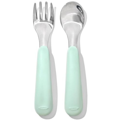 OXO Tot Fork and Spoon Set - Opal