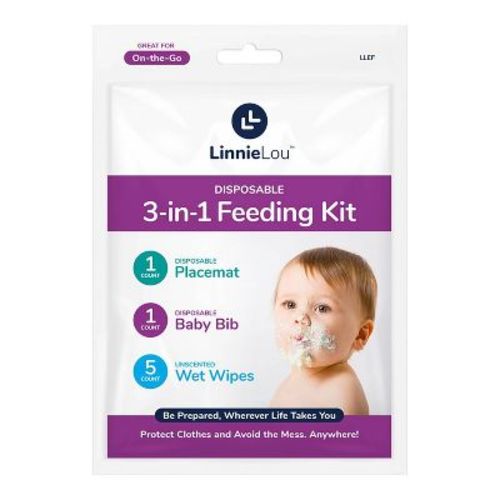 Linnielou Disposable 3-in-1 Feeding Kit