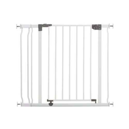 Dreambaby L776 Liberty 29.5 to 36.5 Inch Baby and Pet Wall to Wall Safety Gate with Auto Close Feature for Doors, Stairs, and Hallways, White
