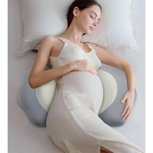 Pregnancy Pillows for Sleeping, Memory Foam Maternity Pillow Support for Back Belly HIPS, Adjustable Travel Wedge Pillow for Pregnant Women, Side Spleeping Pregnant Pillows with Cooling Pillowcase