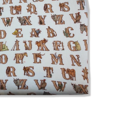 Western Alphabets Crib Sheet