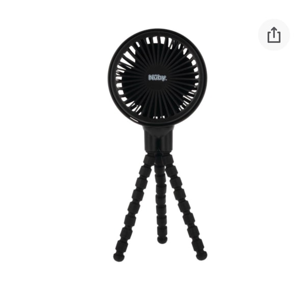 3-Speed Tripod Stroller Fan | Black