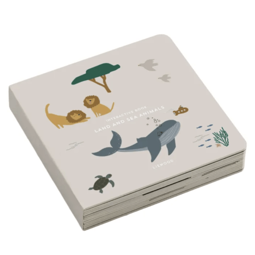 Liewood - Maitland Early-Learning Book - Sea creature/All together mix | Smallable
