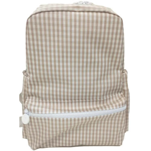 Khaki Gingham Backpacker