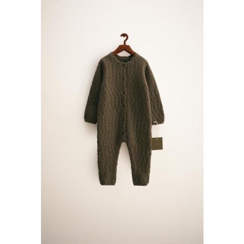 ZARA TIMELESS - WOOL JUMPSUIT - Dark khaki | ZARA United States