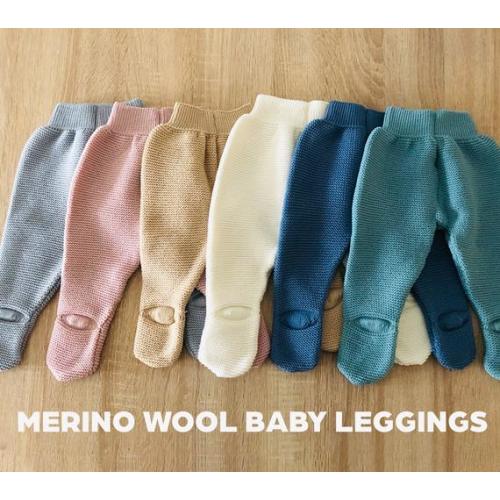 Merino Wool Baby Leggings Footed Pants / Newborn Clothes / Winter Baby Outfit Clothes / Knitted Baby / Infant Footies/ Baby Shower Gift - Etsy