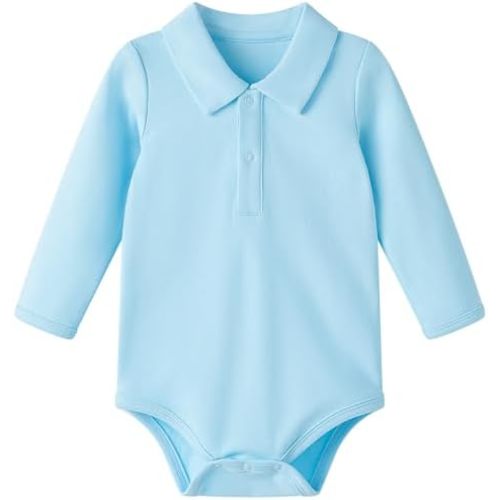 pureborn Baby Boys Girls Bodysuit Super Soft Cotton Romper 0-24 Months