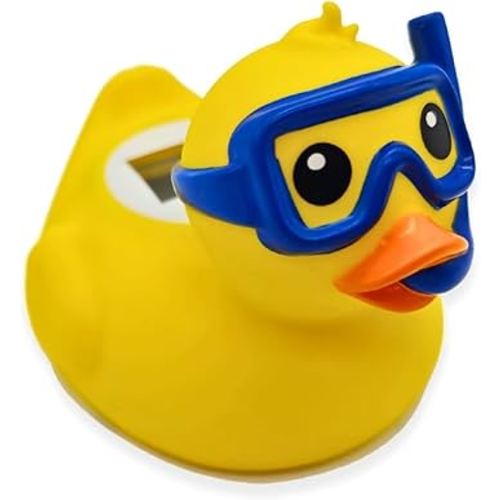 Cute Diving Yellow Duck Baby Bath and Room Thermometer Floating Toy Safety Temperature Water Thermometer