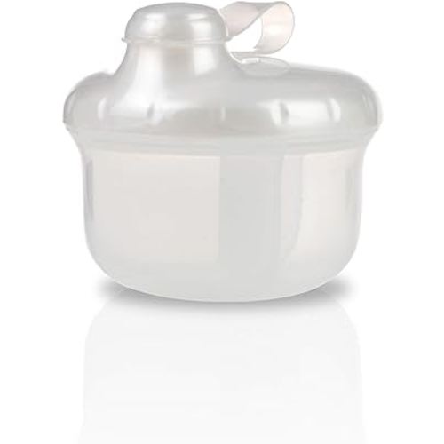 Nuby Powder Formula Dispenser, 3 Compartments, White