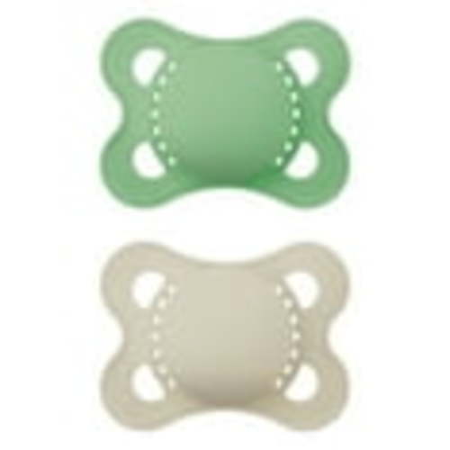 MAM Original Matte Pacifier, 0-6 Months, 2 Pack