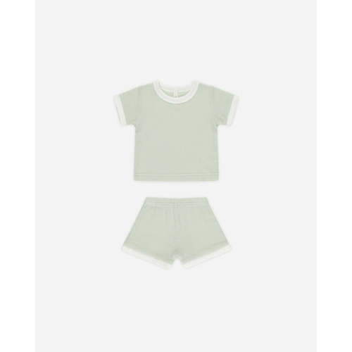 Waffle Shortie Set || Mint – Quincy Mae