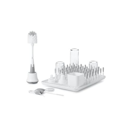 OXO Tot Bottle & Cup Cleaning Set, Gray - Cleaning & Drying Set
