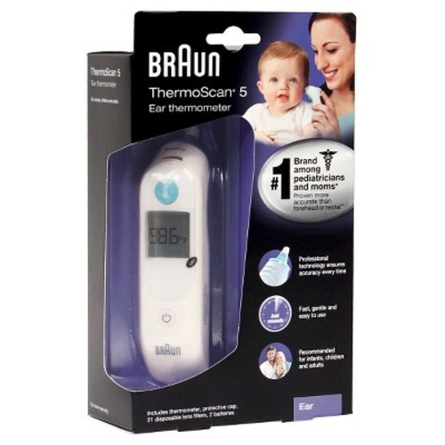 Braun ThermoScan® Ear Thermometer with ExacTemp™ Technology