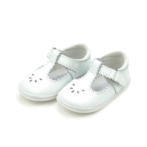 Dottie Scalloped T-Strap Mary Jane (Baby) – L'Amour Shoes
