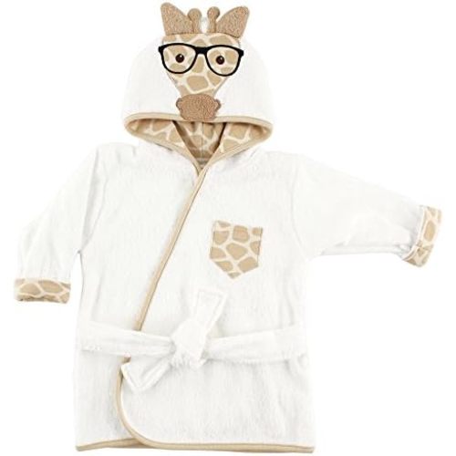 Hudson Baby Unisex Baby Cotton Animal Face Bathrobe