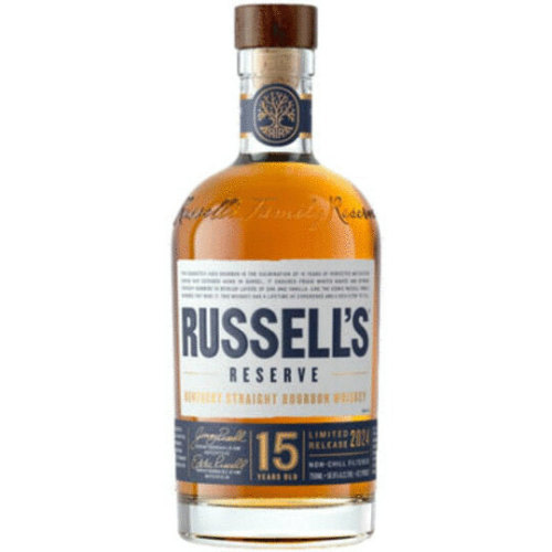 Wild Turkey Russells Reserve 15 Year Old Kentucky Straight Bourbon Whiskey 750ml Bottle